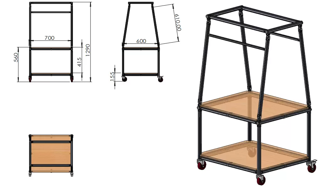宠物用品收纳架