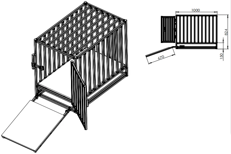 户外随车宠物笼